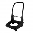 Cart with wheels and tilting device for the Johnny Vac vacuum cleaner JV420P