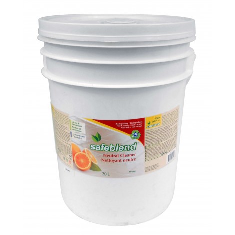 Nettoyant neutre - concentré - orange - 20 L (4,4 gal) - Safeblend  NCOR-PW1