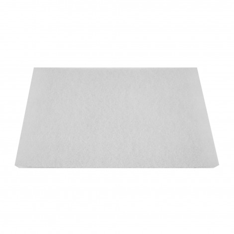 Light Duty Scouring Pad - 9'' X 6'' X 0.7'' (22.8 cm x 15.2 cm x 1.7 cm) - White