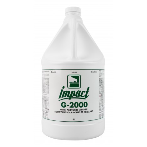 Oven and Grill Cleaner - Concentrated - 1.06 gal (4 L) - Impact G-2000 - G200-GW4