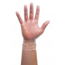 Extra-large Vinyl Gloves - Latex Free - Clear - Powder Free - Pack of 100