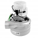 Tangential Vacuum Motor - 5.7" dia - 3 Fans - 120 V - Lamb / Ametek 131410-13