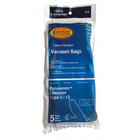 Paper Bags Type C-13 - for Panasonic MC3900 - Pack of 5