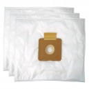 Microfilter Hepa Bag for Johnny Vac Canister Vacuum Model Silenzio - Pack of 3 Bags