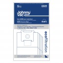 Sac microfiltre HEPA pour aspirateur commercial Johnny Vac JV5 et Ghibli  AS5 - paquet de 5 sacs