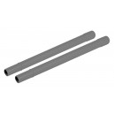 Staight Wand in Plastic - 1.25" x 18.75" - Titanium - Pack of 2