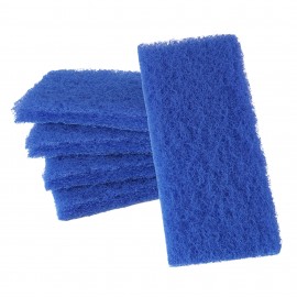 Utility Pads - 4'' x 10'' (10.1 cm x 25.4 cm) - Blue - Pack of 5