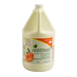 Dégraissant / dégraisseur extra-fort concentré - tangerine - 4 L (1,06 gal) - Safeblend - DCTO G04