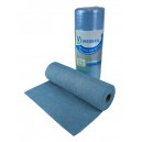 MICROFIBER CLOTH ROLL BLUE 12"X12" (40)