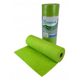 MICROFIBER CLOTH ROLL GREEN 12"X12" (40)