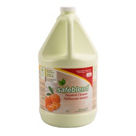 Nettoyant neutre - concentré - tangerine - 4 L (1,06 gal) - Safeblend  NCTO-G04