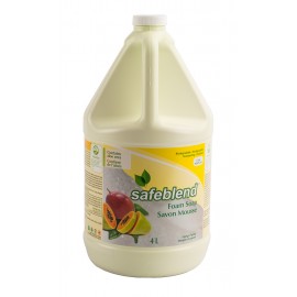 Savon mousse pour les mains et le corps - mangue papaye - 4 L (1,06 gal) - Safeblend HFMP G04