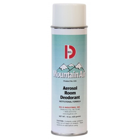 Aerosol Deodorant - Mountain Air - 15 oz (425 g) - Big D 351