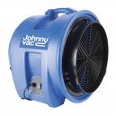 Industrial Blower / Fan / Floor Dryer - Johnny Vac - Fan Diameter 16" (40,6 cm) - Sealed Motor - 1 speed - with Handle - Blue