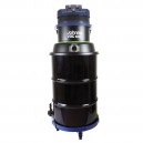 Wet & Dry Commercial Vacuum - 3 Motors - Capacity of 45 Gal (171 L) - with Accessories & Trolley - 50' (15 m) Power Cord