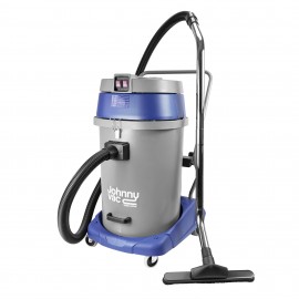 Wet & Dry Commercial Vacuum - Capacity of 15 gal (57 L) - 2 Motors - 10' (3 m) Hose - Metal Wands - Brushes and Accessories Included - Ghibli 15351250210