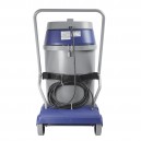 Wet & Dry Commercial Vacuum - Capacity of 15 gal (57 L) - 2 Motors - 10' (3 m) Hose - Metal Wands - Brushes and Accessories Included - Ghibli 15351250210