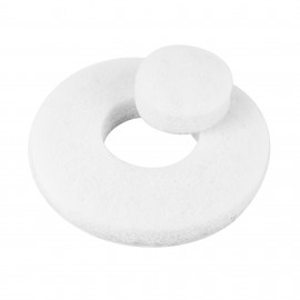 POLISHING PADS WHITE 8" BX5