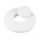 TAMPON POLISSAGE BLANC 8" BX5