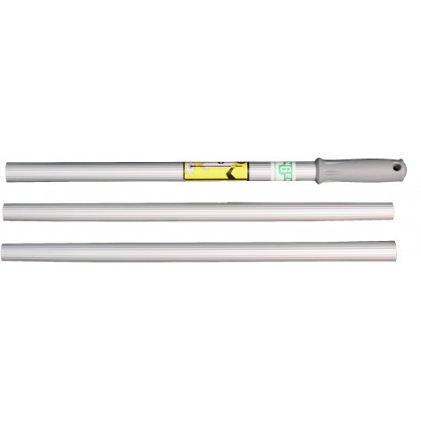 Telescopic Aluminum Pole - 3 Sections - 56" (142.2 cm) - Unger Interloc AL14G