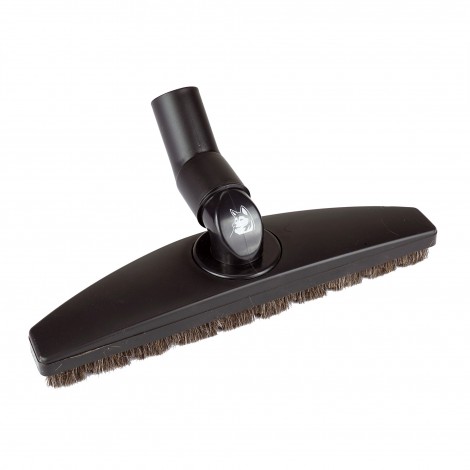 BRUSH FLOOR DOUBLE SWIVEL BLACK