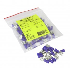 FEMALE 16-14 ELECTRIC TERMINAL - BLUE - PKG/100