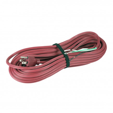 50' Electric Cord with 3 Wiresand in Red color