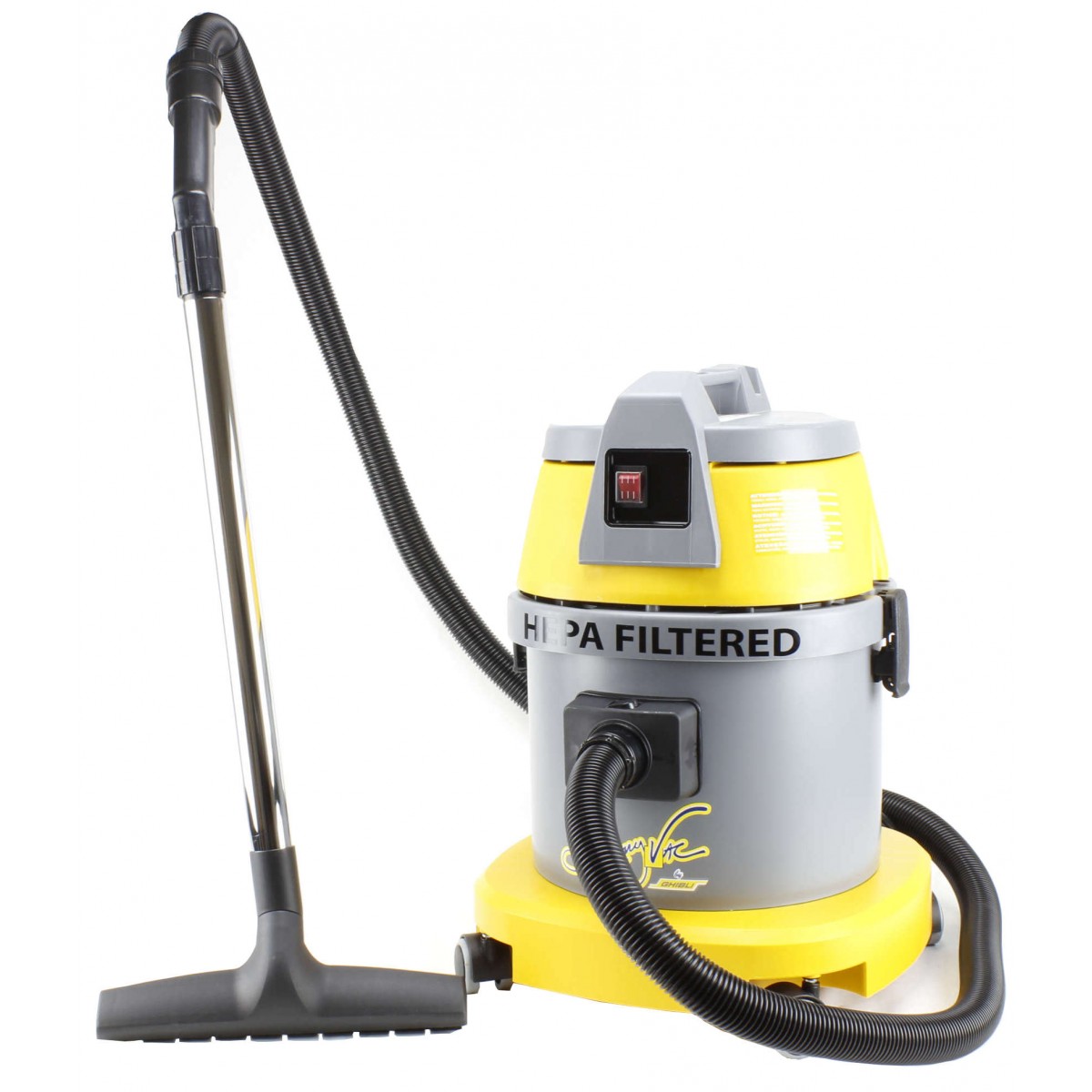 Commercial Vacuum, Johnny Vac JV10H, HEPA Certified, 4 gallons