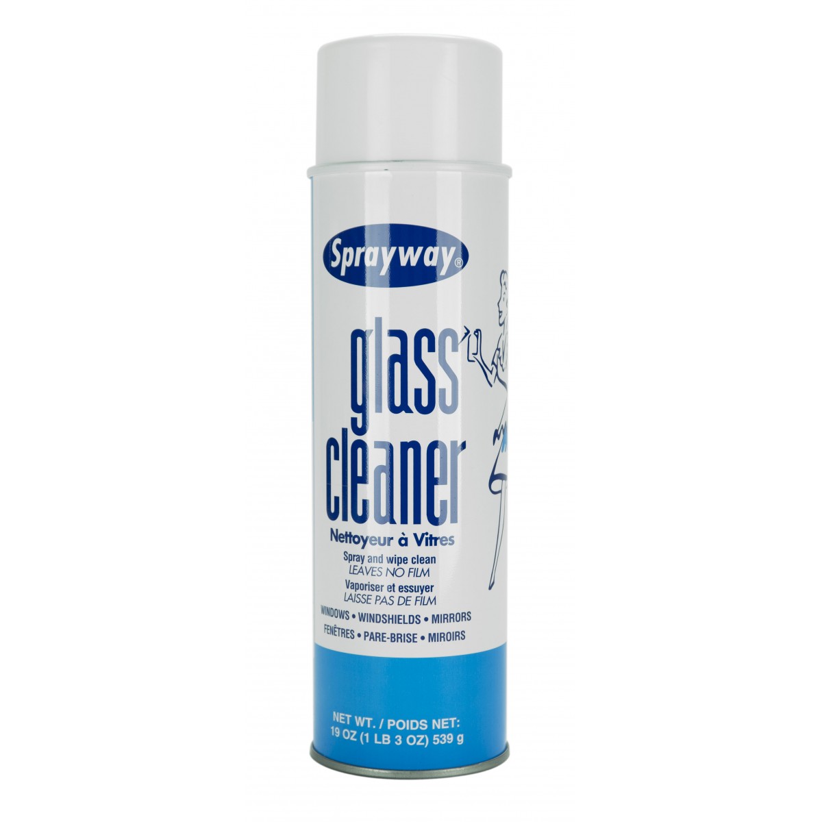 Foaming Glass Cleaner Aerosol Sprayway 19 oz (539 g) Sprayway 50C/50W