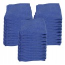 Chiffon en microfibre tout usage - JS1616BU25 - 16" X 16" (40,6 cm X 40,6 cm) - bleu