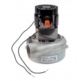 Tangential Vacuum Motor - 5.7" dia - 2 Fans - 120 V - 14.4 A - 1659 W - 515 Airwatts - 128" Water Lift - 114.5 CFM - Lamb / Ametek 040073