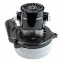 Moteur pour aspirateur tangentiel - dia 5,7" - 2 ventilateurs - 24 Volts - 16,2 A - 390 W - 91 watts-air - levée d'eau 45,8" - CFM (pi3/min) 67,8 - peinture epoxy - Lamb/Ametek 116157-00 (B)