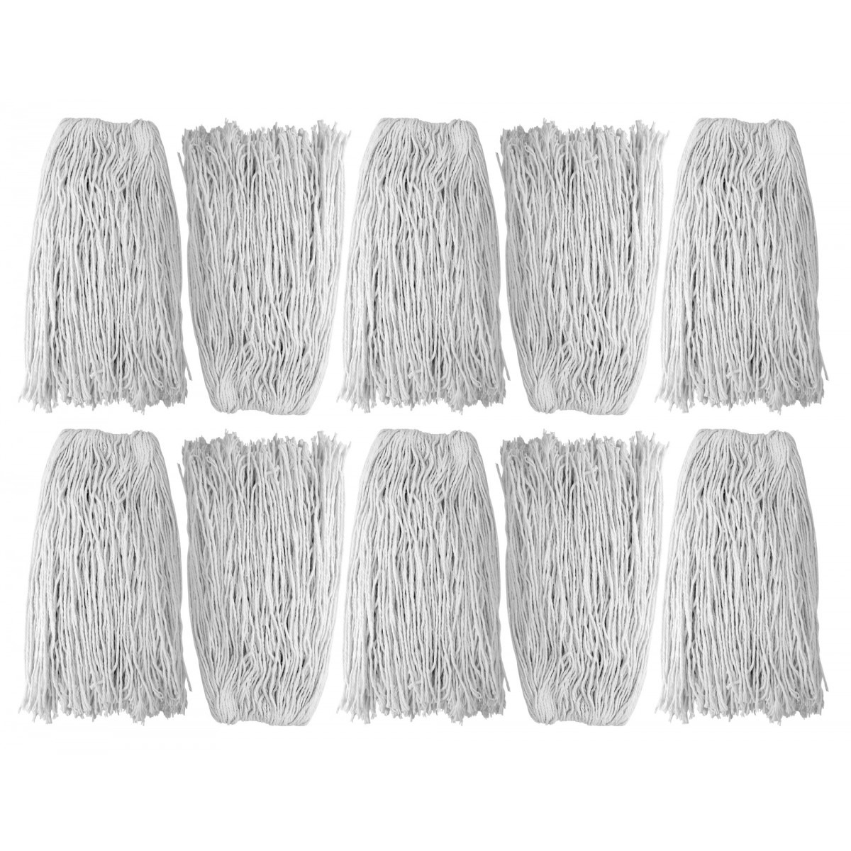 String Mop Replacement Head Washing Mops Oz 550 G White Box Of 10 Select Fss