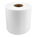 Papier essuie-mains - dévidoir central - 2 plis - 10 x 7,8 po (25,4 cm x 19,8 cm) - boîte de 6 rouleaux - blanc - ABP CP6814LB2